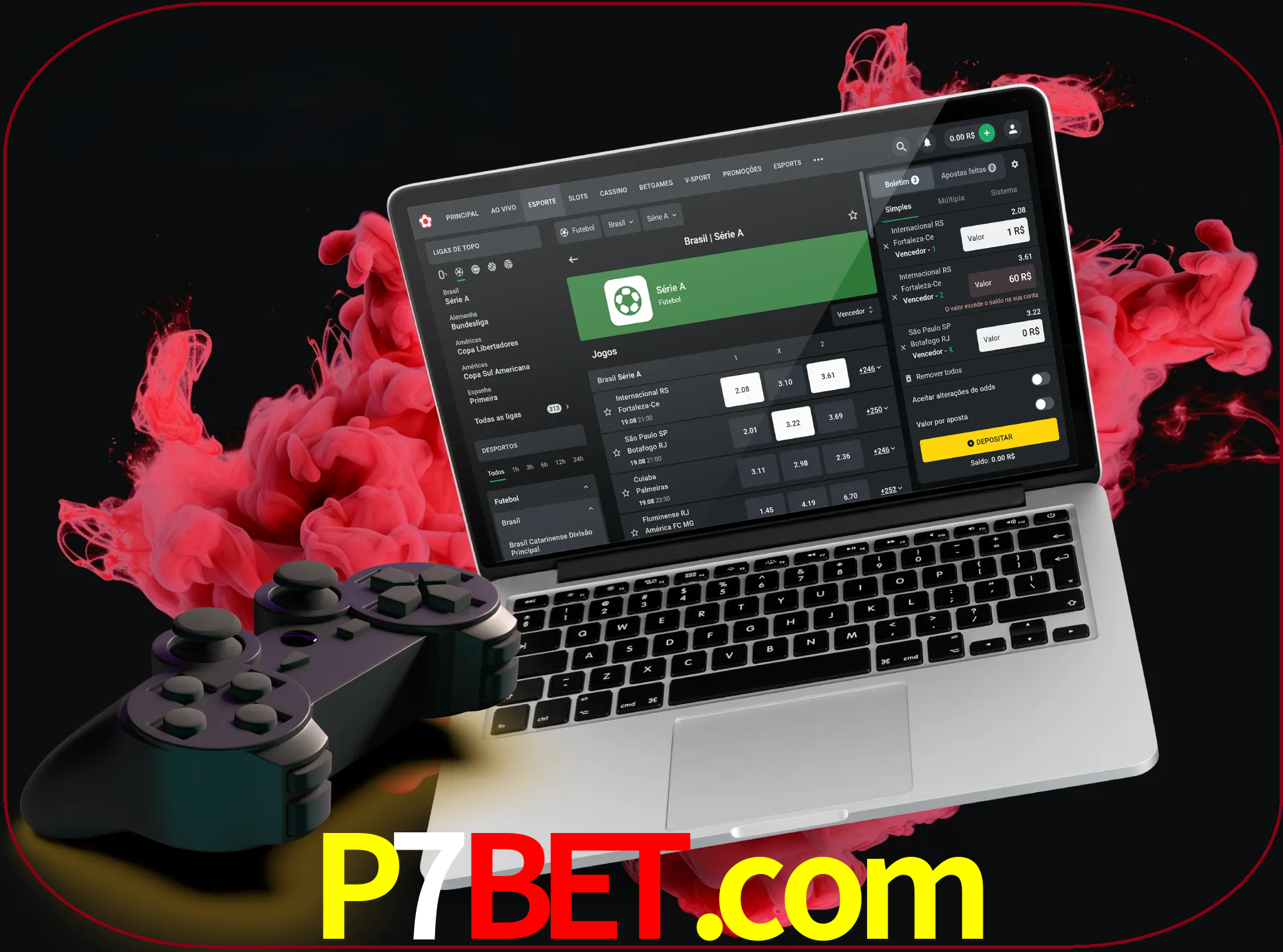 Visite a secção especial de jogos de vídeo em p7bet para descobrir em que jogos pode apostar e ganhar muito dinheiro.