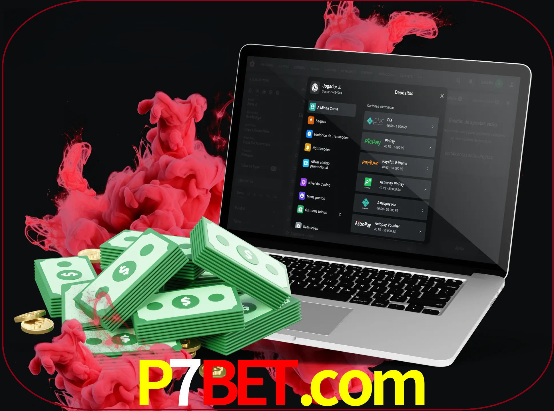 Para efetuar um depósito na sua conta p7bet, basta escolher o método de depósito e especificar o montante.