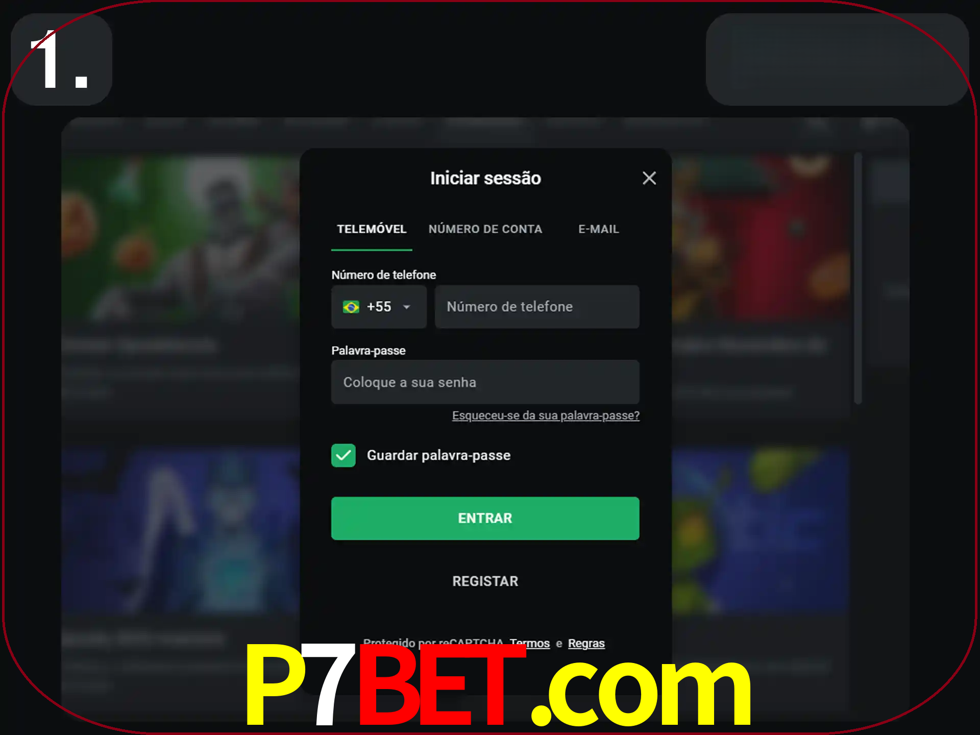 Acesse o site.