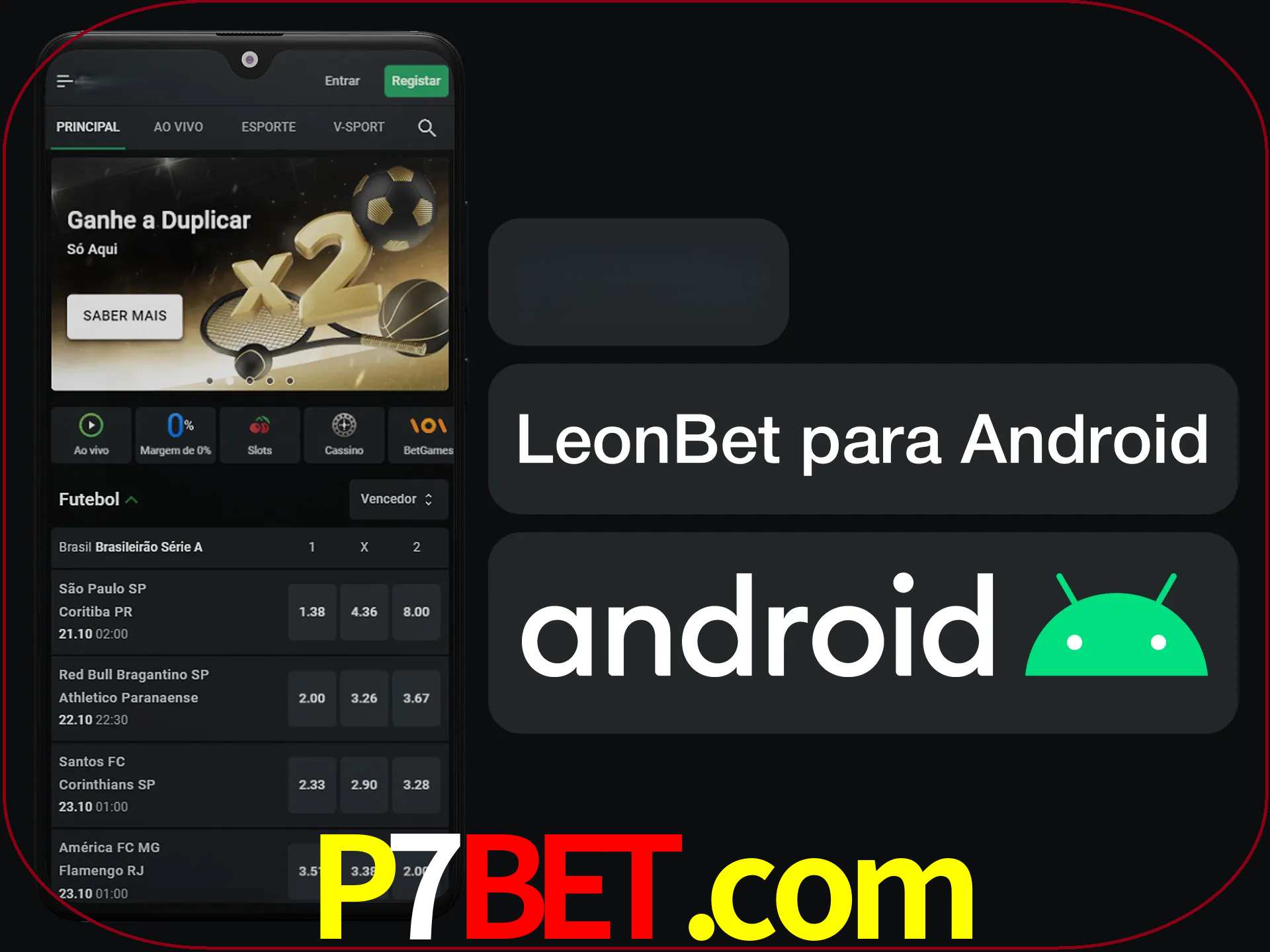 Adquira sua versão poket de LeonBet.